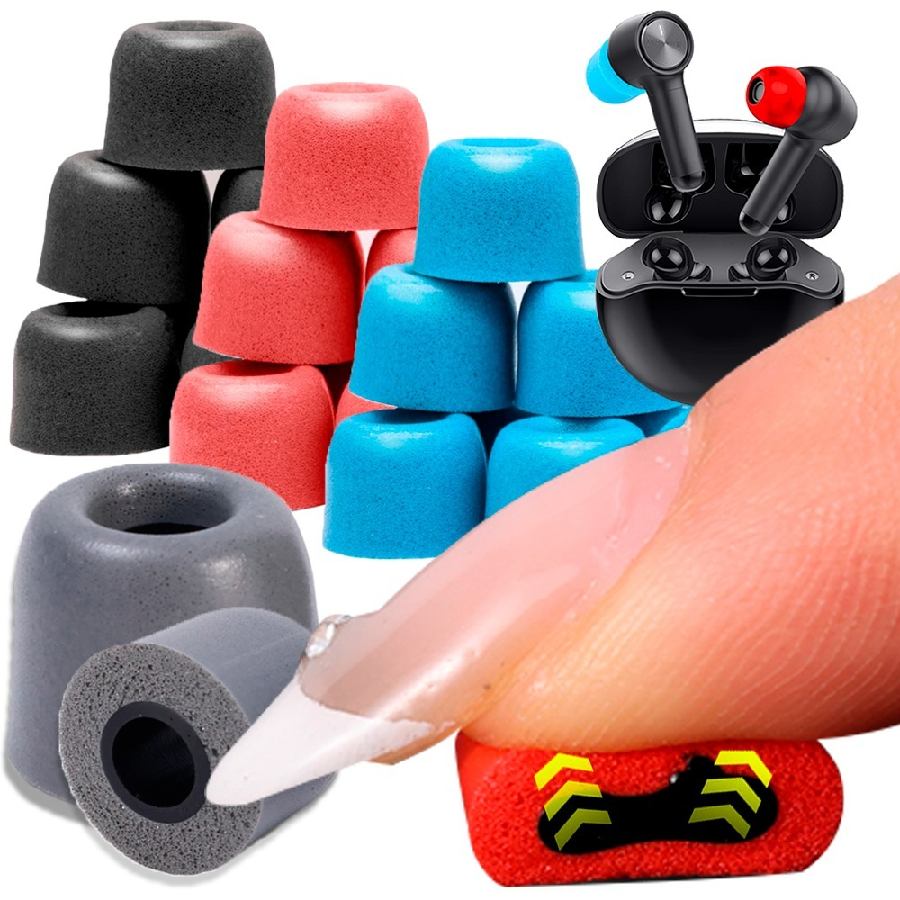 6-1쌍 S/M/L 소프트 메모리 폼 이어버드 귀마개  - Earphone Foam Tip 리뷰 및 가격