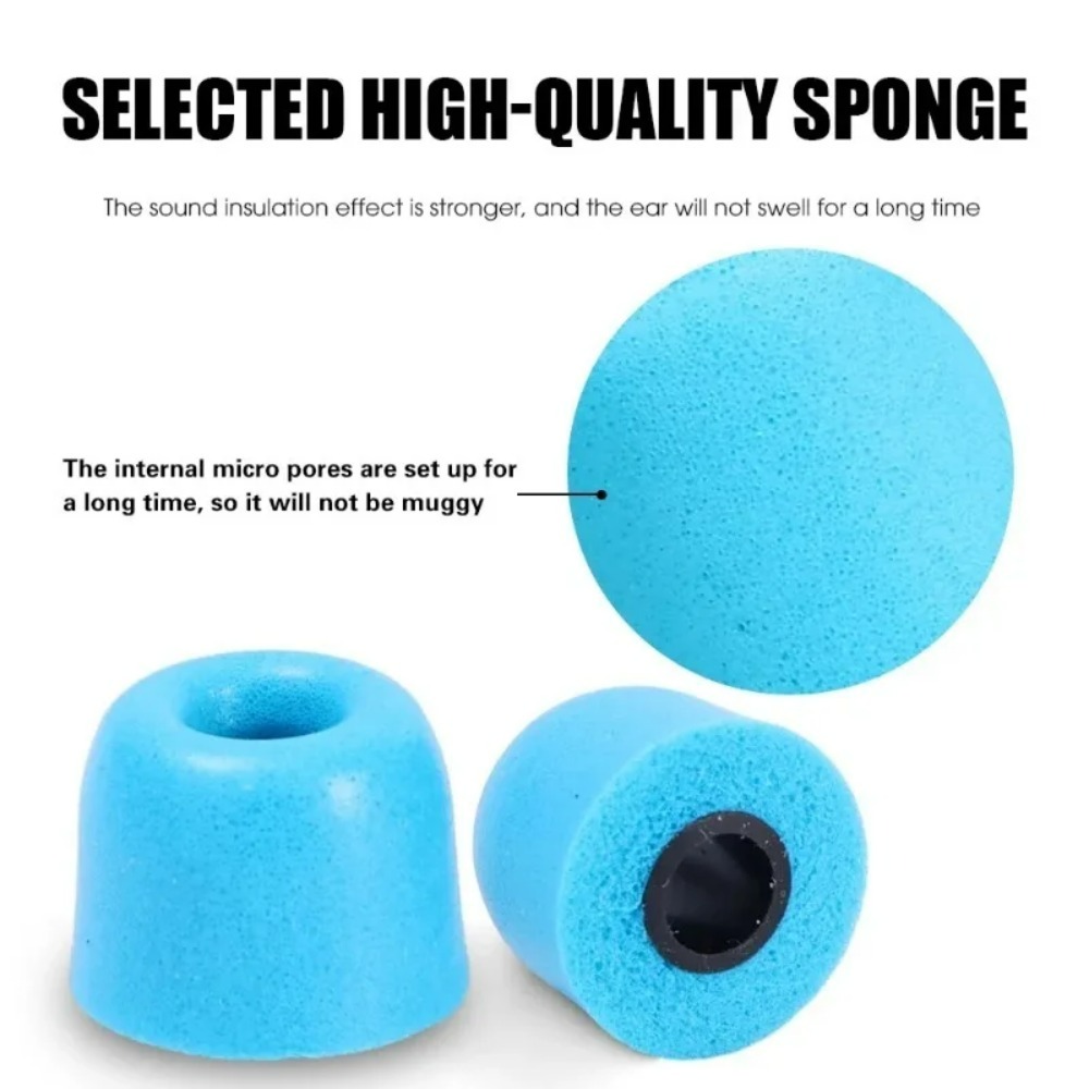 6-1쌍 S/M/L 소프트 메모리 폼 이어버드 귀마개  - Earphone Foam Tip 리뷰 및 가격