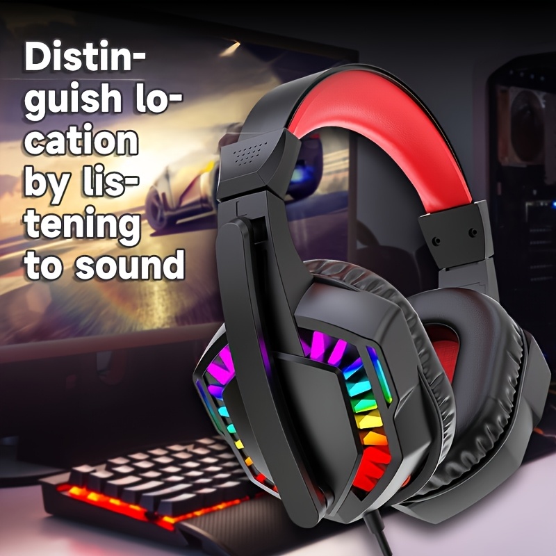 A66, 유선 헤드폰, 게이밍 헤드폰, 컴퓨터 헤드폰, - Gaming Headset Rgb 리뷰 및 가격