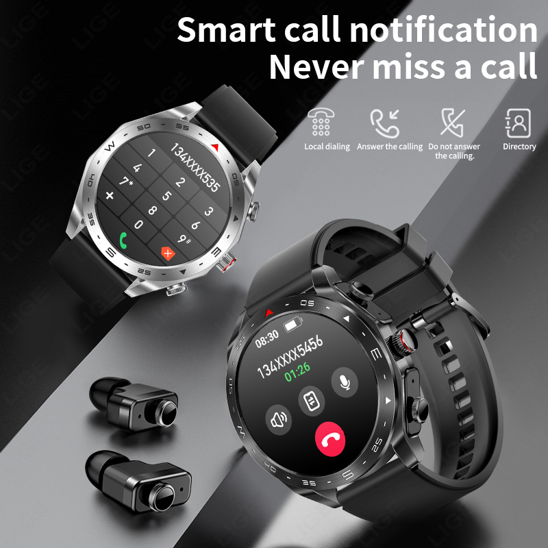 LIGE TWS 2-in-1 스마트워치, 무선 이어버드 - Wireless Earbuds Tws 리뷰 및 가격